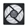 Wentylator do obudowy komputera Lian Li 12RCL1W3B 120 mm, 12 V, 2150 RPM, 2,52 mmH2O, łożysko hydrodynamiczne, czarny