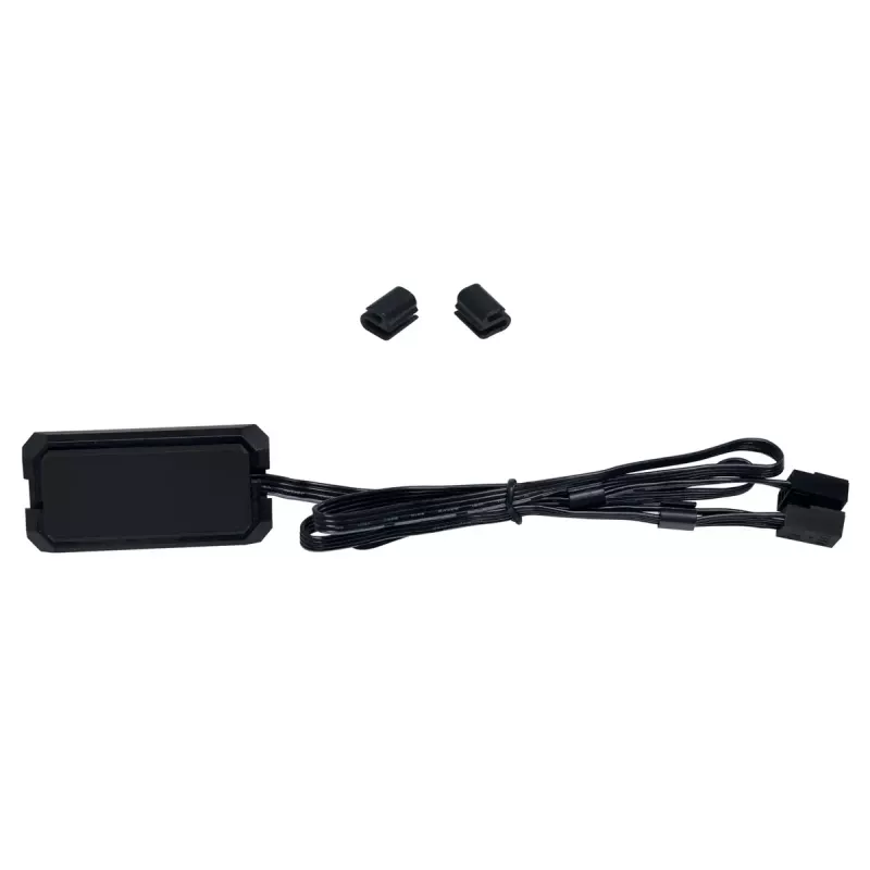 Wentylator do obudowy komputera Lian Li 12RCL1W3B 120 mm, 12 V, 2150 RPM, 2,52 mmH2O, łożysko hydrodynamiczne, czarny