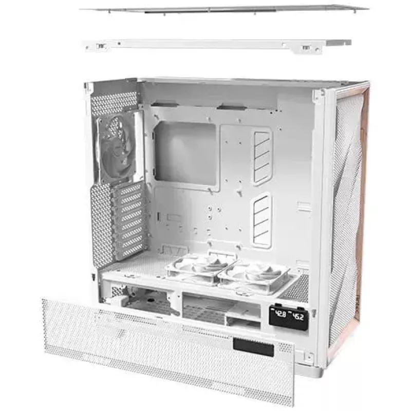 Obudowa PC Antec FLUX PRO biały EUV Full Tower Biała