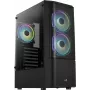 Obudowa PC Aerocool Quantum Mesh Midi Tower Czarna