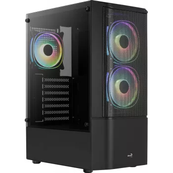 Obudowa PC Aerocool Quantum Mesh Midi Tower Czarna