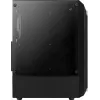 Obudowa PC AEROCOOL Bionic Midi Tower — ATX, hartowane szkło, wnęki 3,5“x2 / 2,5”x4, do 297 mm GPU, 158 mm CPU cooler, niebieski LED