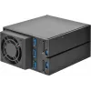 SILVERSTONE Removable Frame SST-FS303-12G Czarny — wyjmowana rama na dyski 3,5 cala lub 2,5 cala