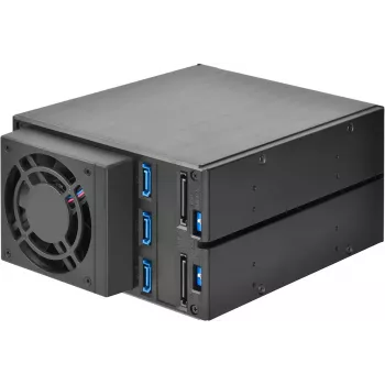 SILVERSTONE Removable Frame SST-FS303-12G Czarny — wyjmowana rama na dyski 3,5 cala lub 2,5 cala