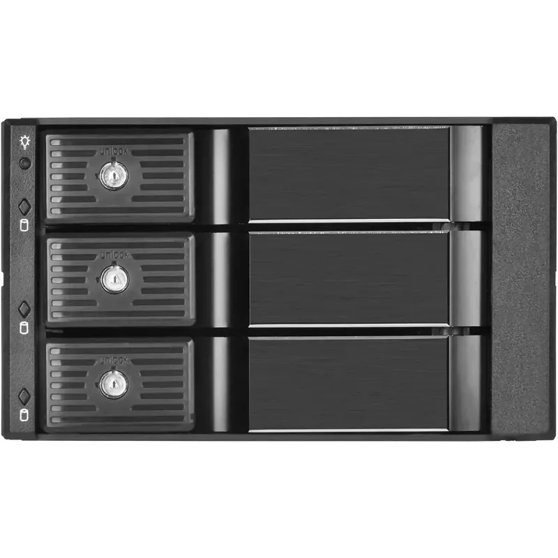SILVERSTONE Removable Frame SST-FS303-12G Czarny — wyjmowana rama na dyski 3,5 cala lub 2,5 cala