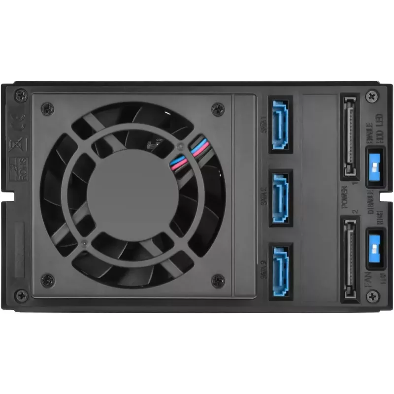 SILVERSTONE Removable Frame SST-FS303-12G Czarny — wyjmowana rama na dyski 3,5 cala lub 2,5 cala
