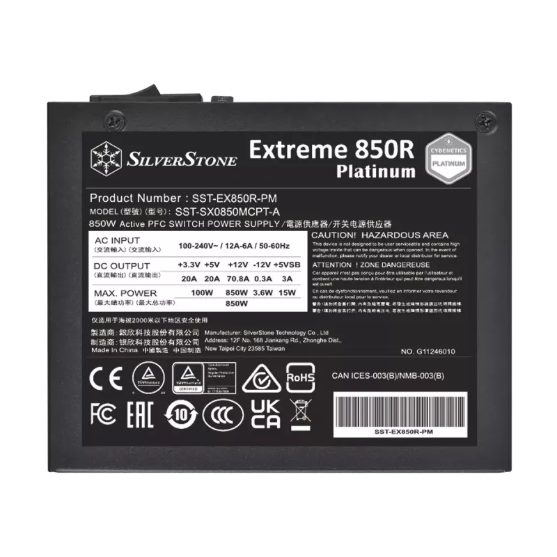 Zasilacz Silverstone SST-EX850R-PM 850 W