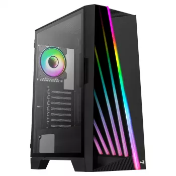 Obudowa komputerowa Aerocool MIRAGEBK, wentylator ARGB 12 cm