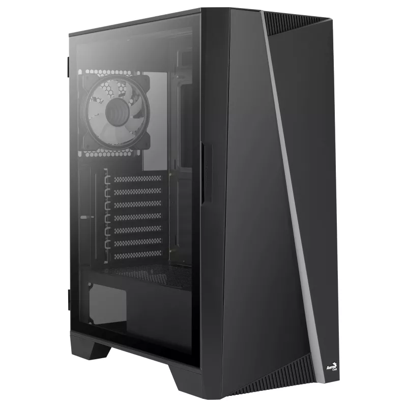 Obudowa komputerowa Aerocool MIRAGEBK, wentylator ARGB 12 cm