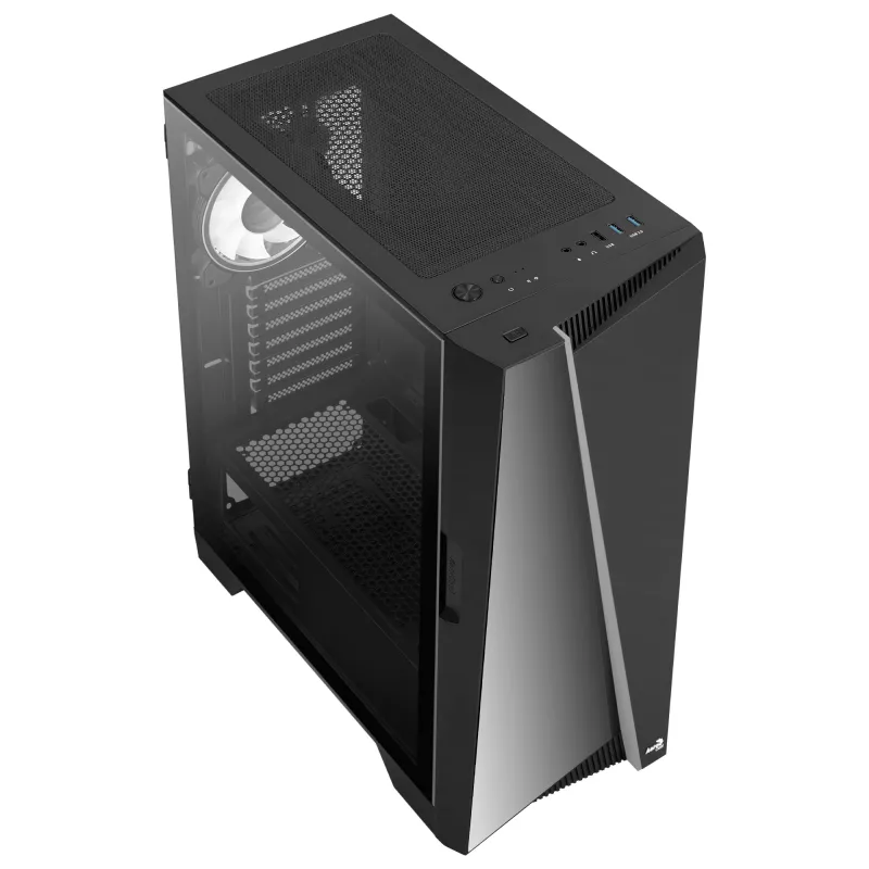 Obudowa komputerowa Aerocool MIRAGEBK, wentylator ARGB 12 cm