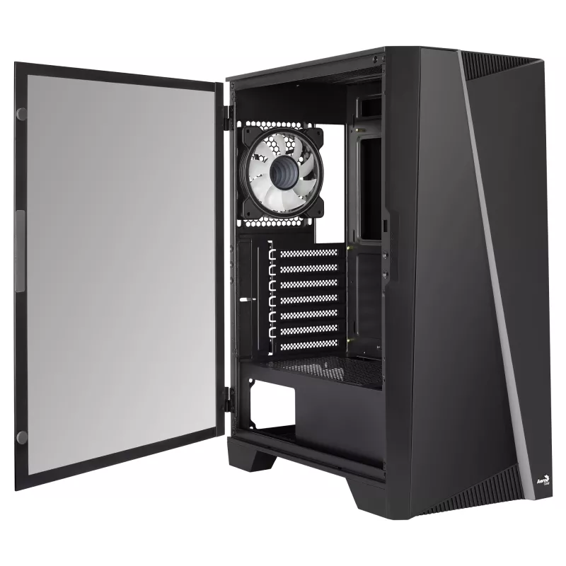 Obudowa komputerowa Aerocool MIRAGEBK, wentylator ARGB 12 cm