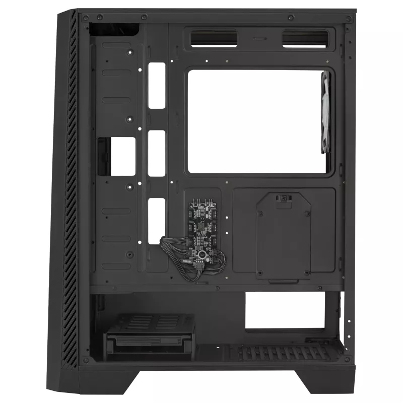 Obudowa komputerowa Aerocool MIRAGEBK, wentylator ARGB 12 cm
