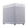 Obudowa PC ASUS Prime AP201 MicroATX Mini Tower Biała — obsługa microATX, GPU do 338 mm, 3×3.5 inch + 1×2.5 inch napędy, USB-A 3.2 Gen1×2, USB-C 3.2 Gen2×1