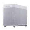 Obudowa PC ASUS Prime AP201 MicroATX Mini Tower Biała — obsługa microATX, GPU do 338 mm, 3×3.5 inch + 1×2.5 inch napędy, USB-A 3.2 Gen1×2, USB-C 3.2 Gen2×1