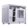Obudowa PC ASUS Prime AP201 MicroATX Mini Tower Biała — obsługa microATX, GPU do 338 mm, 3×3.5 inch + 1×2.5 inch napędy, USB-A 3.2 Gen1×2, USB-C 3.2 Gen2×1
