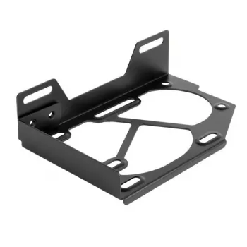 Zestaw montażowy Silverstone FDP01 Stal Czarny 92x142x35mm