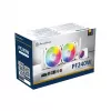 Chłodzenie cieczą typu all-in-one Silverstone SST-PF240W-ARGB-V2 12 cm białe