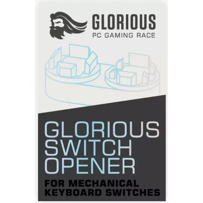 Otwieracz do przełączników klawiatury Glorious PC Gaming Race GLO-ACC-SO ABS żółty