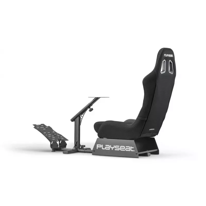 Uniwersalny fotel gamingowy Playseat Evolution z wyściełanym siedziskiem, czarny