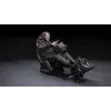 Uniwersalny fotel gamingowy Playseat Evolution z wyściełanym siedziskiem, czarny