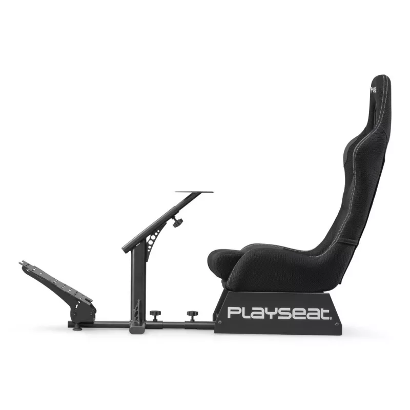 Uniwersalny fotel gamingowy Playseat Evolution z wyściełanym siedziskiem, czarny