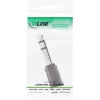 Adapter audio InLine 6,3 mm męski / 3,5 mm żeński stereo, gniazdo jack 3,5 mm, jack 3,5 mm F, czarny