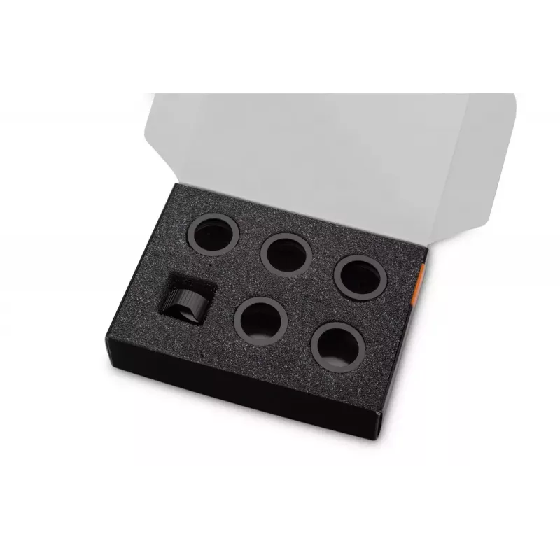 Pierścień kompresyjny EK Water Blocks Aluminium Czarny 6 szt