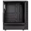 PC Midi Tower Kolink Observatory Lite — Czarny, Szkło Hartowane, ATX/Micro-ITX, 3x120mm Przód, 1x120mm Tył, 190×400×440 mm