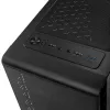PC Midi Tower Kolink Observatory Lite — Czarny, Szkło Hartowane, ATX/Micro-ITX, 3x120mm Przód, 1x120mm Tył, 190×400×440 mm