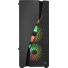 Aerocool WAVEBKV3 Obudowa ATX PC Szkło Hartowane 4xWentylatory RGB Czarna