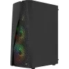 Aerocool WAVEBKV3 Obudowa ATX PC Szkło Hartowane 4xWentylatory RGB Czarna