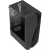 Aerocool WAVEBKV3 Obudowa ATX PC Szkło Hartowane 4xWentylatory RGB Czarna