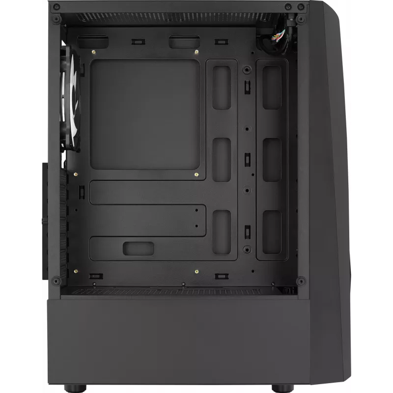 Aerocool WAVEBKV3 Obudowa ATX PC Szkło Hartowane 4xWentylatory RGB Czarna