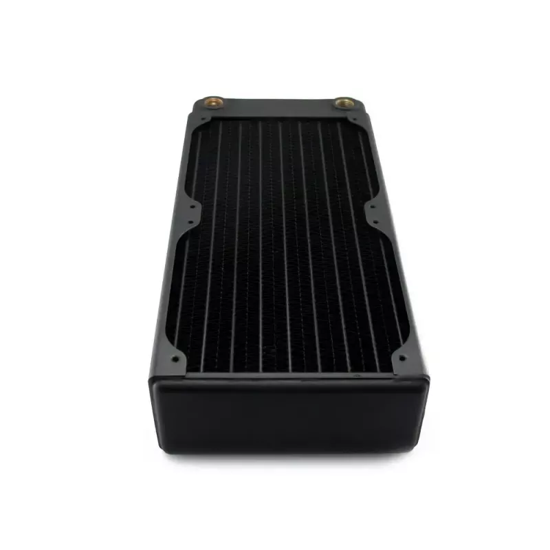 Liquid Cooling Radiator EXTREME XSPC RX240 Dual Fan Radiator V3, mosiądz/miedź, 240 mm, 2 wentylatory, czarny