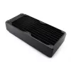 Liquid Cooling Radiator EXTREME XSPC RX240 Dual Fan Radiator V3, mosiądz/miedź, 240 mm, 2 wentylatory, czarny