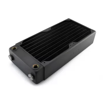 Liquid Cooling Radiator EXTREME XSPC RX240 Dual Fan Radiator V3, mosiądz/miedź, 240 mm, 2 wentylatory, czarny