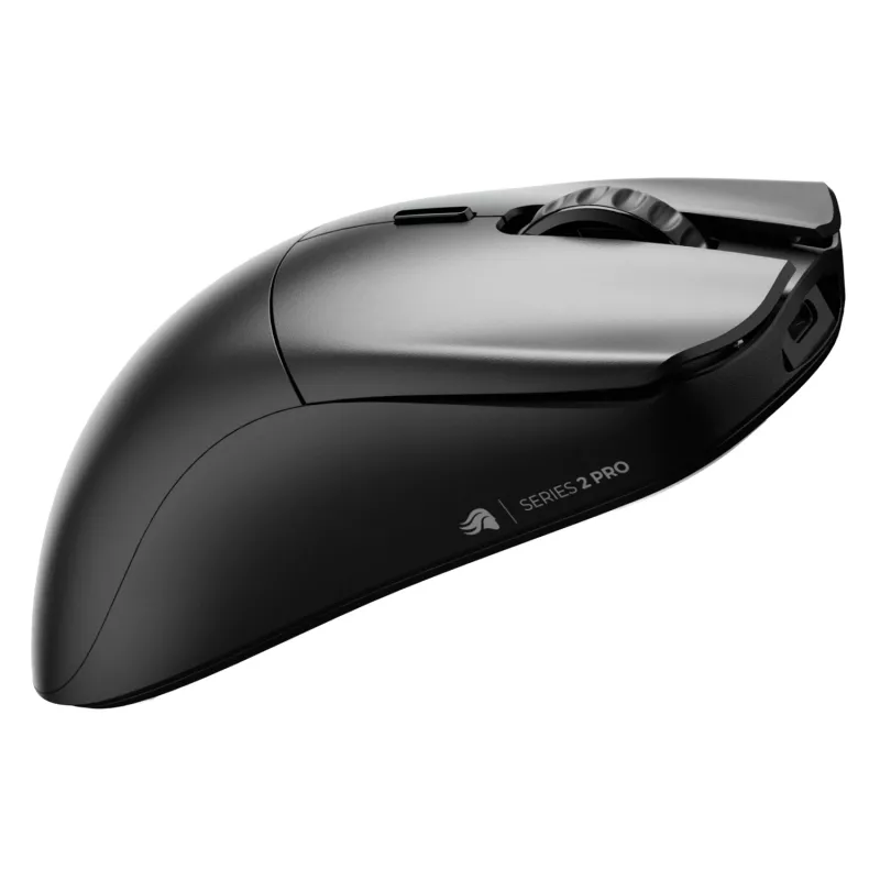 Bezprzewodowa mysz gamingowa GLORIOUS Series 2 PRO (dla praworęcznych) — 26 000 DPI, RF Wireless + USB‑C, 4K/8K Hz, 6 przycisków, czarna
