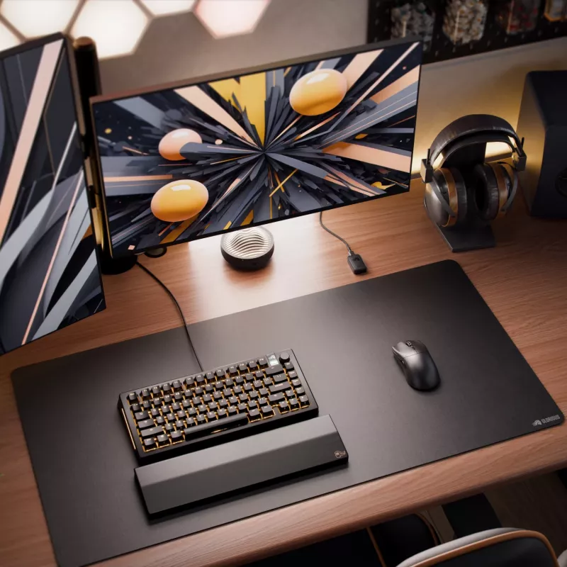 Bezprzewodowa mysz gamingowa GLORIOUS Series 2 PRO (dla praworęcznych) — 26 000 DPI, RF Wireless + USB‑C, 4K/8K Hz, 6 przycisków, czarna