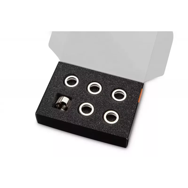 Pierścień dociskowy EK Water Blocks mosiądz nikiel 6 szt