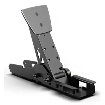 MOZA SR-P Pedal (sprzęgło) — Przewodowy pedał sprzęgła do gier USB, czujniki nacisku i kąta, obudowa aluminiowo-stalowa, czarny