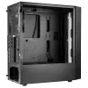 Obudowa PC Kolink Inspire K12 ARGB Midi Tower — Czarna z przezroczystym panelem bocznym, obsługuje ATX/Micro ATX/ITX, 2x3,5 cala + 2x2,5 cala zatoki