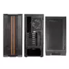Obudowa PC Kolink Inspire K12 ARGB Midi Tower — Czarna z przezroczystym panelem bocznym, obsługuje ATX/Micro ATX/ITX, 2x3,5 cala + 2x2,5 cala zatoki
