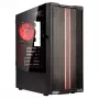 Obudowa PC Kolink Inspire K12 ARGB Midi Tower — Czarna z przezroczystym panelem bocznym, obsługuje ATX/Micro ATX/ITX, 2x3,5 cala + 2x2,5 cala zatoki