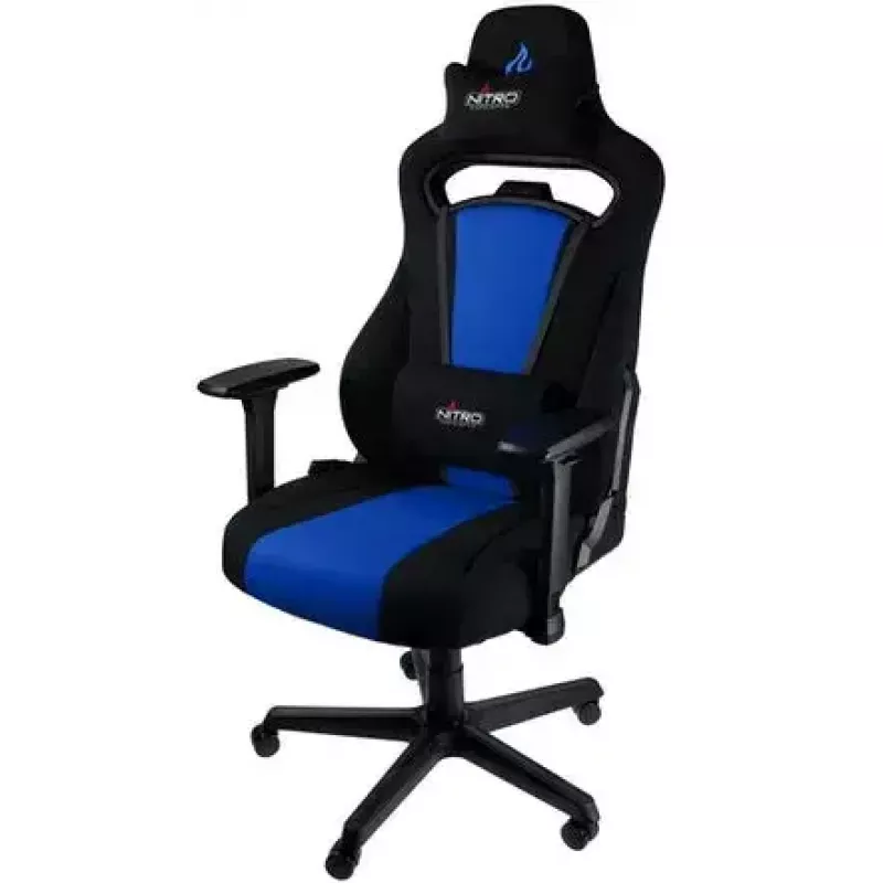 Tapicerowane siedzisko Nitro Concepts E250 Czarny niebieski Regulacja wysokości