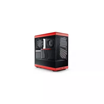 Obudowa PC HYTE Y40 Midi Tower Czarna, Czerwona