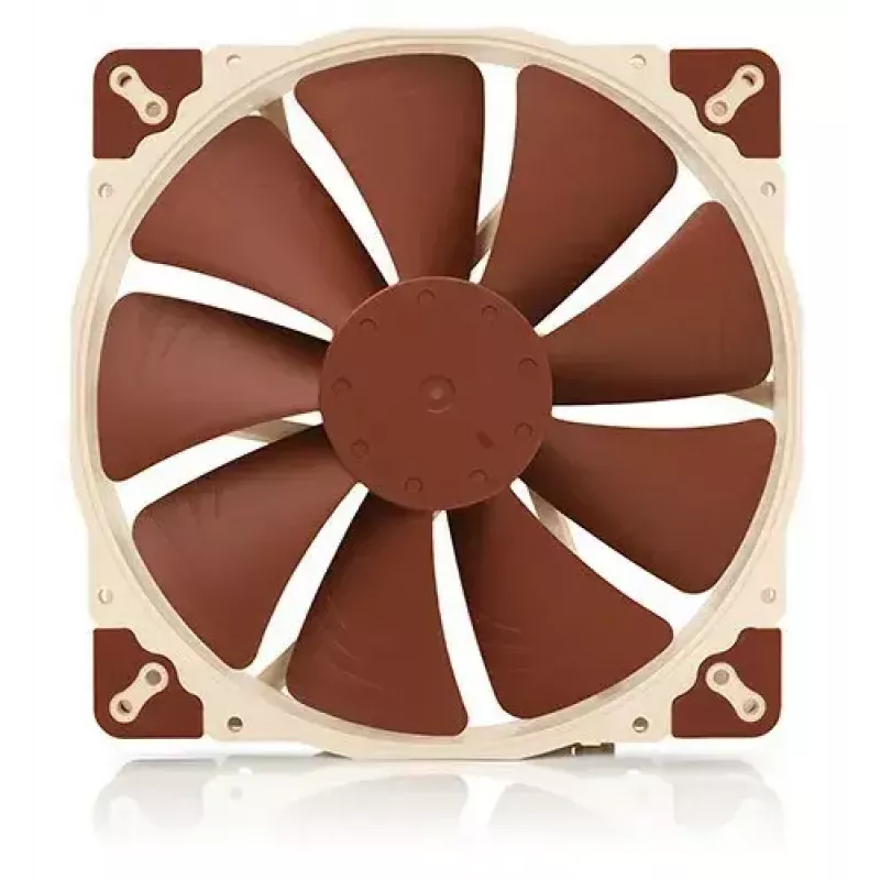 Wentylator obudowy komputera Noctua NF-A20 PWM 200 mm, 4-pin PWM, 350–800 RPM, 146,9 m³/h, łożysko SSO