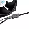 Kabel Silverstone CPF05 0,1 m 4-pin na 4-pin PWM
