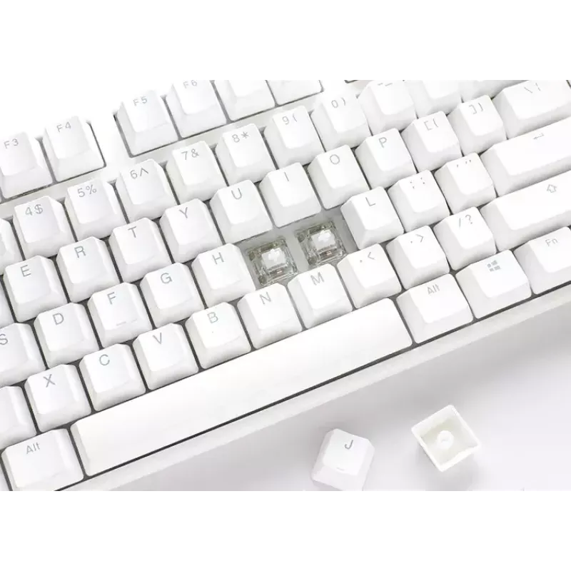 Klawiatura Ducky One 3 Classic Gaming USB US English Biała Mechaniczna RGB