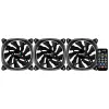 Aerocool ASTRO12PRO zestaw 3 wentylatory PC 12cm LED RGB antywibracyjny pilot zdalnego sterowania