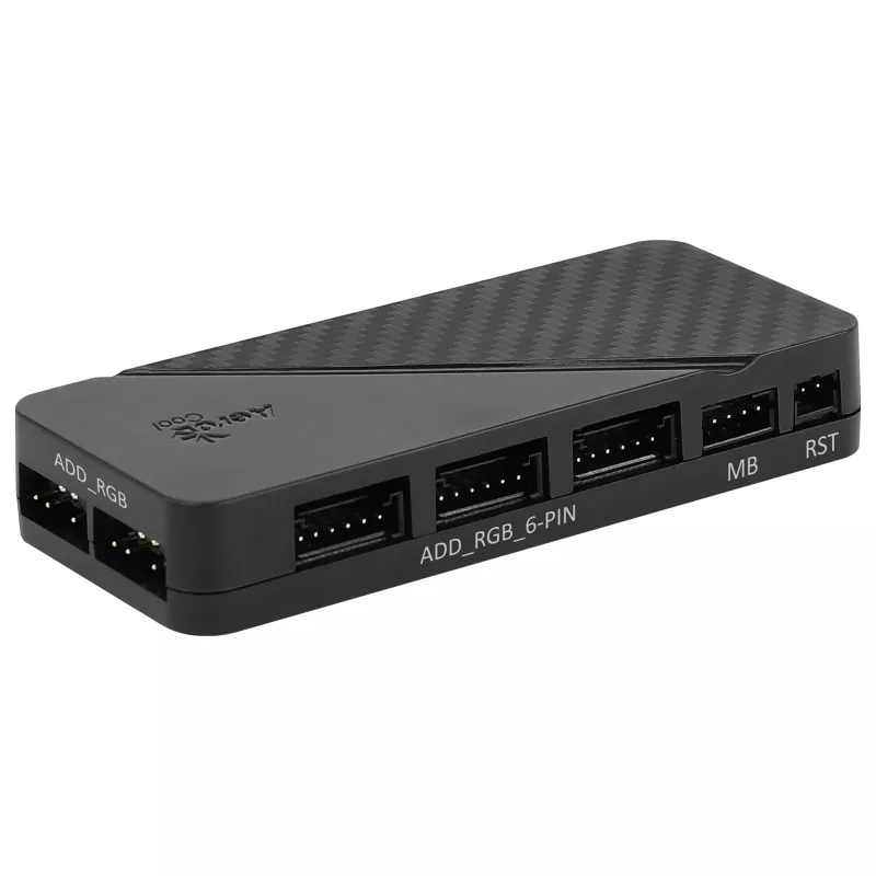 Aerocool ASTRO12PRO zestaw 3 wentylatory PC 12cm LED RGB antywibracyjny pilot zdalnego sterowania